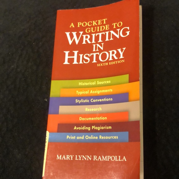 ⭐️ A Pocket Guide to Writing in History by Mary Lynn Rampolla - Picture 1 of 8